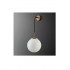 LedDevİ Sarkıt Modern Glop Camlı Gold Beyaz Aplik 